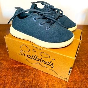 Allbirds Small Birds Toddler Size 10, Midnight/Cream